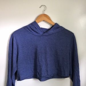 Cropped hoodie
